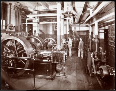 Eine Druckerei bei der McCall Publishing Co., New York, 1913 von Byron Company